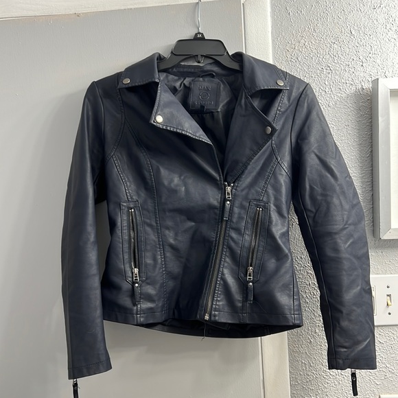 Faux leather jacket - Picture 1 of 5